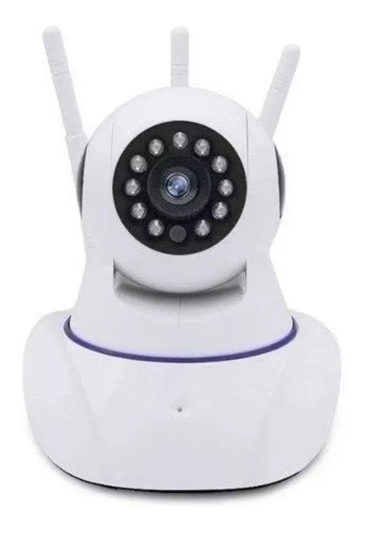 Cámara de seguridad WiFi robótica de 3 antenas