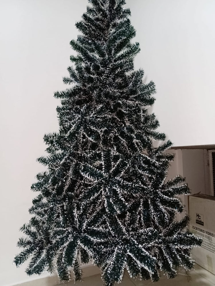 Arbol De Navidad 2.10 Metros Nevado