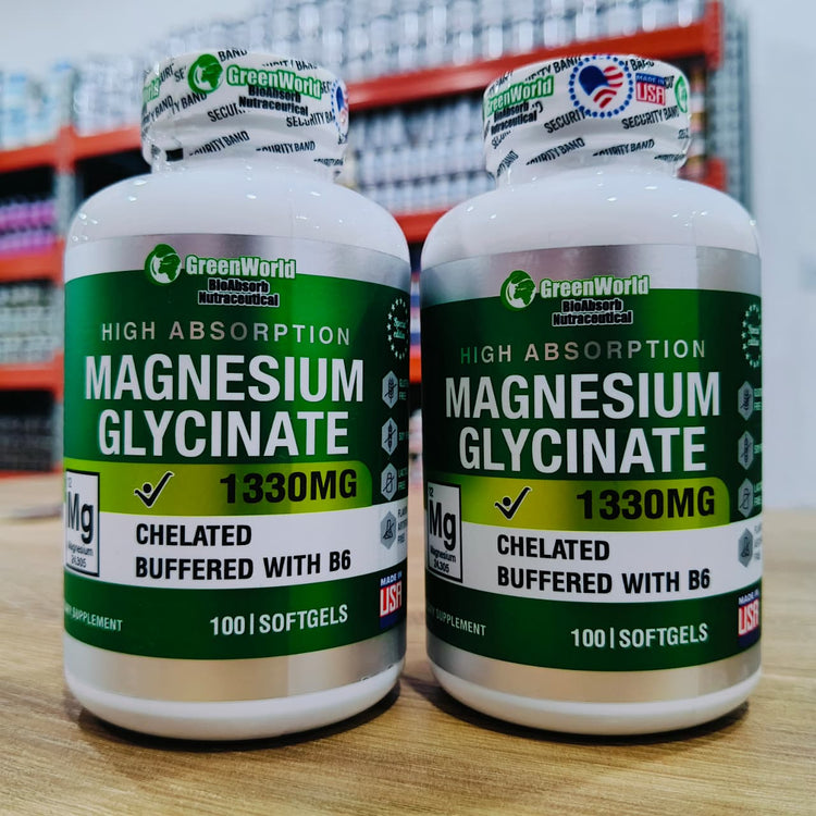 Glycinate Magnesium Greenworld X2