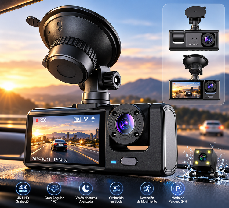 Camara Para Carro 3 En 1