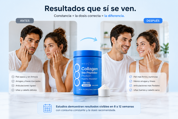 NeoCell Collagen Bio-Peptides 283 g — colágeno hidrolizado tipo 1 y 3
