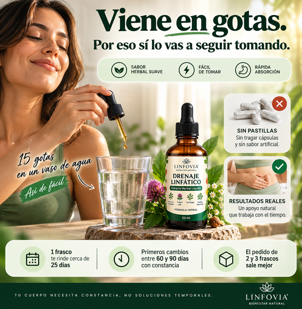 LINFOVIA® Drenaje Linfático – antes y después, cuerpo más ligero