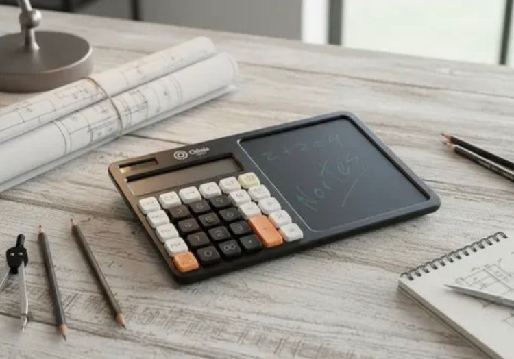 Calculadora con Tablero LCD de Escritura Borrable