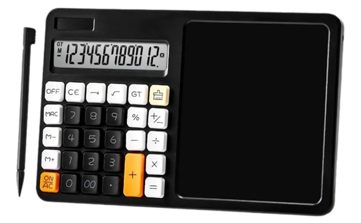 Calculadora con Tablero LCD de Escritura Borrable