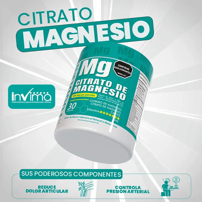 Citrato De Magnesio Relajacion